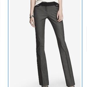 Express Gray Boot Cut Flare Pants